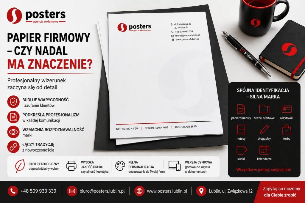 Papier firmowy – czy nadal ma znaczenie w nowoczesnym biznesie