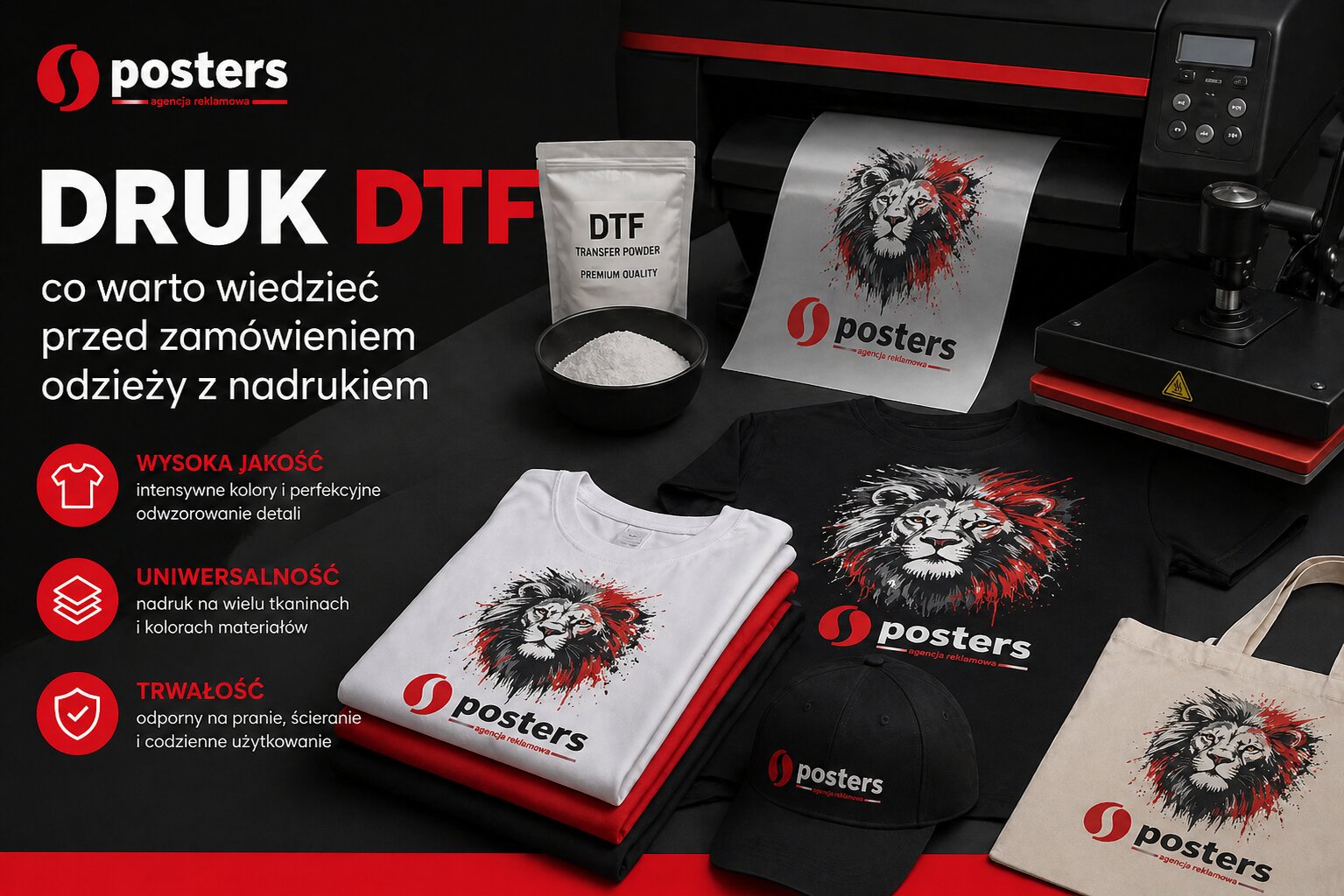 Druk DTF – co warto wiedzieć przed zamówieniem odzieży z nadrukiem