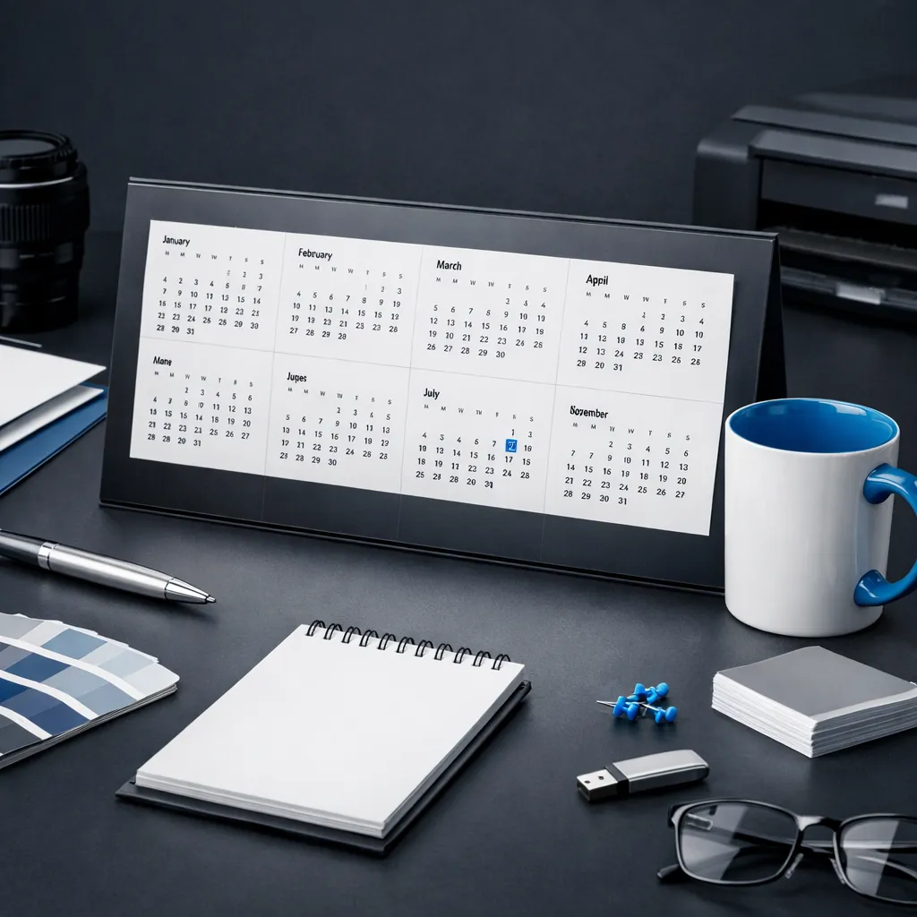 Kalendarze reklamowe na cały rok – dlaczego nadal są skutecznym nośnikiem reklamy